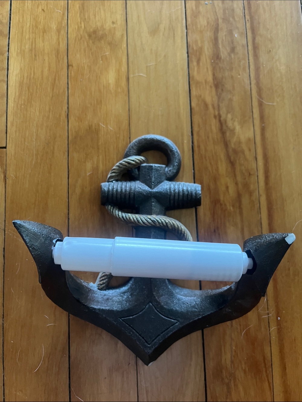 Nautical Anchor Toilet Paper Holder